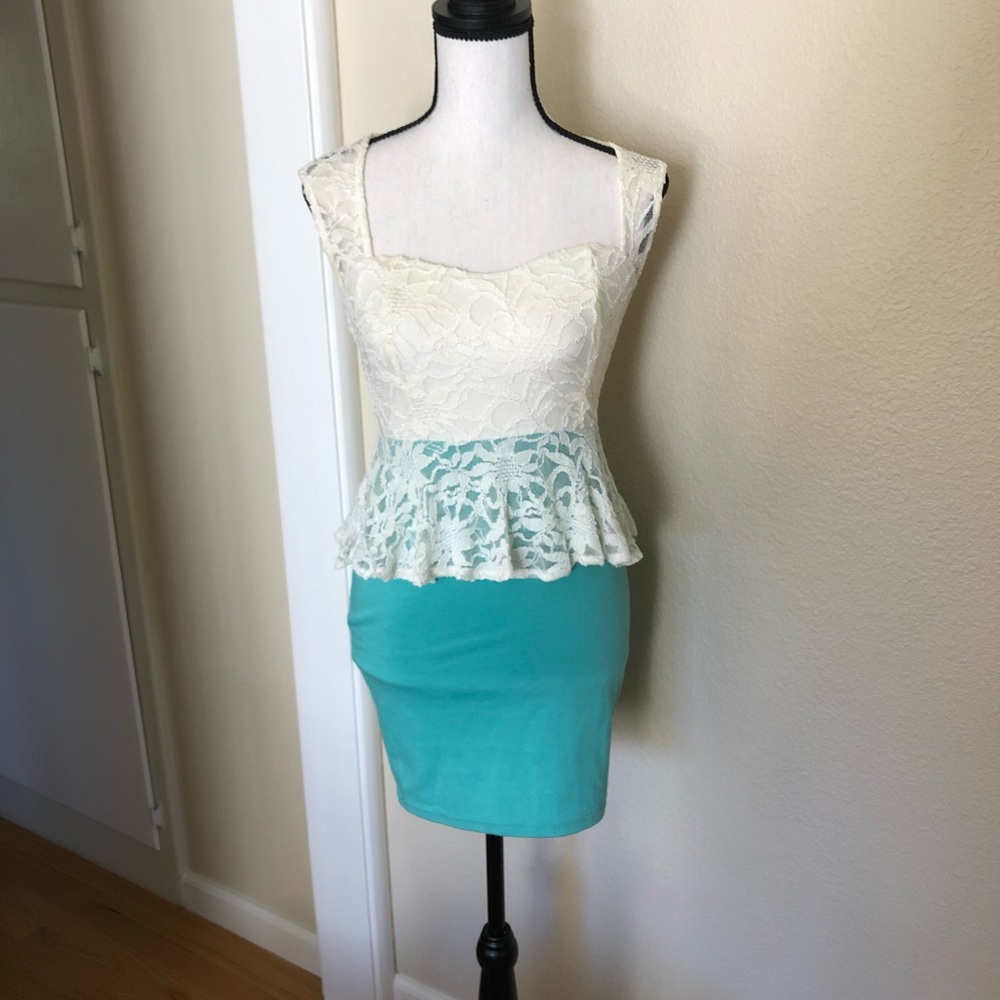 Peplum dress